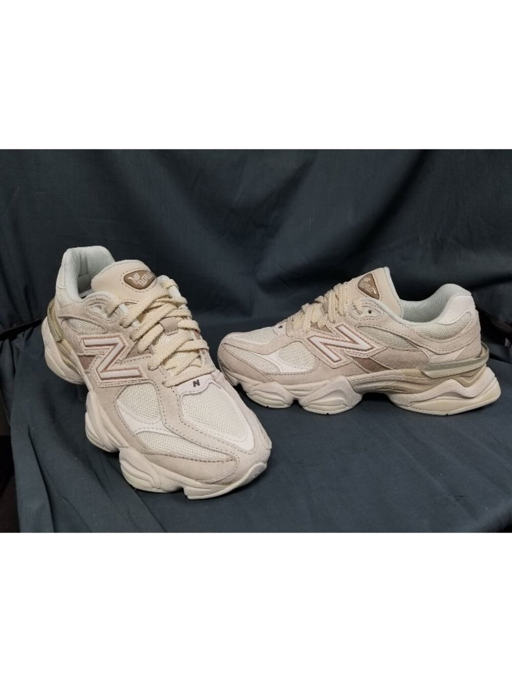 New Balance 9060 Sneakers Beige White U90604IJ Womens Size 7.5 NEW NO BOX!